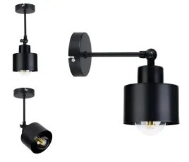 lampa-sufit-kinkiet-scienny-regulowany-loft-kubek