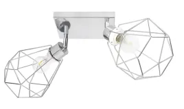 lampa-plafon-zyrandol-ruch-loft-drut-diament-chrom