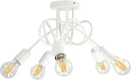 lampa-krecona-zyrandol-loft-edison-5x-e27-biala