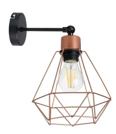 lampa-kinkiet-e27-scienny-staly-loft-drut-diament