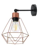 lampa-kinkiet-e27-scienny-staly-loft-drut-diament-liczba-punktow-swiatla-1