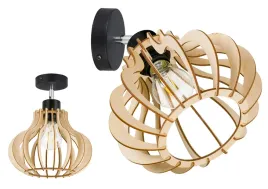 lampa-kinkiet-scienny-nae27-regulowany-loft-drewno