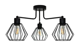 lampa-sufitowa-zyrandol-wiszaca-drut-na-3-klosze