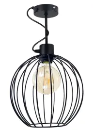 lampa-wiszaca-stala-zyrandol-sufit-loft-drut-kula