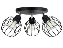 lampa-sufit-plafon-zyrandol-regulowany-drut-kula