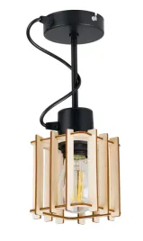 lampa-wiszaca-stala-zyrandol-sufitowa-loft-drewno