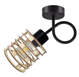 lampa-kinkiet-zyrandol-staly-loft-sprezyna-drewno