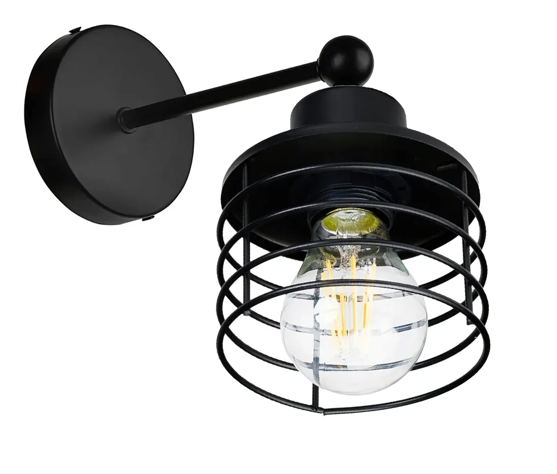 lampa-kinkiet-e27-scienny-staly-loft-drut-sprezyna