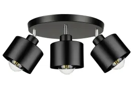 lampa-plafon-zyrandol-led-regulowany-kubek-czarny
