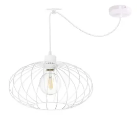 lampa-sufitowa-wiszaca-zwis-loft-na-e27-pajak-bialy-elipsa-xl-35cm