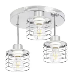 lampa-plafon-zyrandol-wysoki-loft-drut-staly-chrom