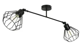 lampa-sufitowa-zyrandol-regulowany-loft-e27-drut-2