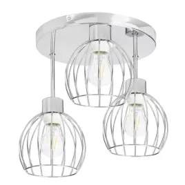 lampa-plafon-zyrandol-wysoki-loft-drut-kulka-chrom