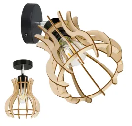 lampa-kinkiet-scienny-nae27-regulowany-loft-drewno