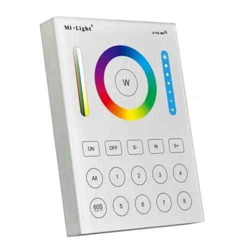 pilot-panel-milight-b8-rgb-cct-rgbw-8-strefowy-stan-nowy