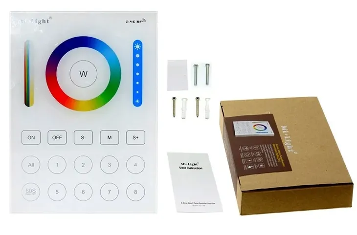 pilot-panel-milight-b8-rgb-cct-rgbw-8-strefowy-kod-producenta-373-b8