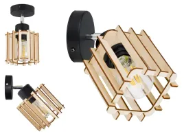 lampa-kinkiet-scienny-ruchomy-loft-kostka-drewno