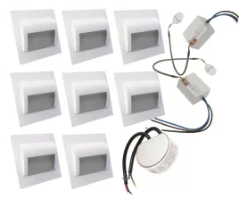 zestaw-8x-oprawa-schodowa-led-2czujki-zasilacz