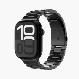 vonmahlen-link-bracelet-2-pasek-czarny-stal-nierdzewna