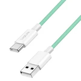 logilink-cu0328-kabel-usb-usb-2-0-15-m-usb-a-usb-c-zielony