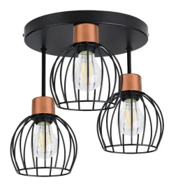 lampa-sufit-plafon-zyrandol-wysoki-loft-drut-kula