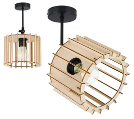 lampa-plafon-sufitowa-zyrandol-loft-walec-drewno