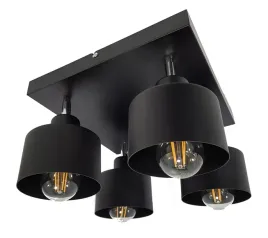 lampa-plafon-zyrandol-led-regulowany-kubek-czarny