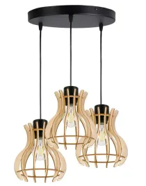 lampa-sufitowa-wiszaca-zwis-loft-drewno-3x-e27
