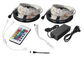 tasma-led-zestaw-150rgb-10m-5050-pilot-24-zasilacz