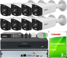 zestaw-monitringu-ip-8-kamer-dahua-wizsense-5mpx-noc-kolor-poe-odstraszanie