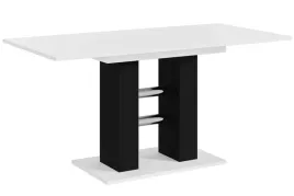 stol-rozsuwany-z-wkladka-maly-100-140-cm-laminat-bialy-mat-czarny-mat