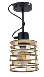 lampa-wiszaca-stala-zyrandol-sufitowa-loft-drewno