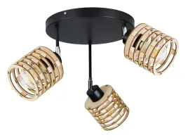 lampa-plafon-zyrandol-ruch-sufit-sprezyna-drewno
