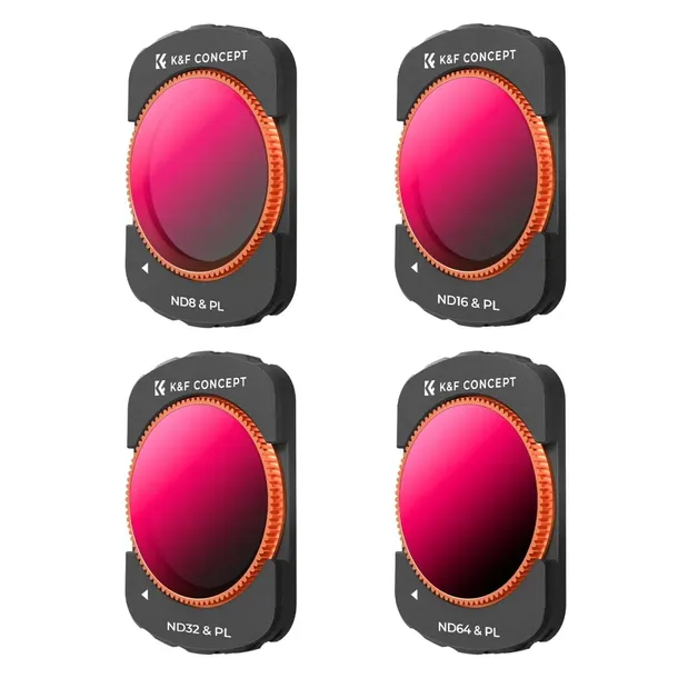 K&F PL 4w1 ND8 ND16 ND32 ND64 do DJI OSMO POCKET 3