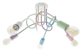 lampa-sufitowa-zyrandol-pasti-5-zarowki-led-6w