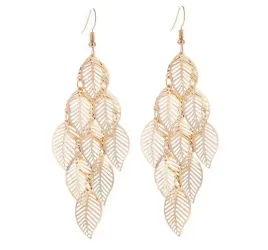 zlote-kolczyki-wiszace-listki-dlugie-boho