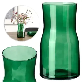 wazon-szklany-zielony-na-kwiaty-17-cm-elegancki-design-dekoracja-ozdoba