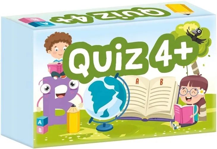 mikro KARTY gra rodzinna QUIZ 4+ Kangur
