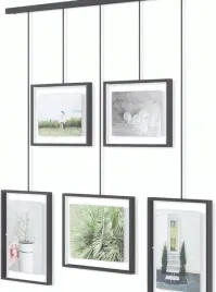 ramki-na-zdjecia-czarne-zestaw-5-szt-metalowe-wiszace-nowoczesne-scienne