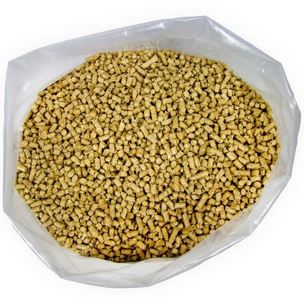Żwirek naturalny pellet ze słomy dla kota gryzonia MEGA WYDAJNY 40L 15kg