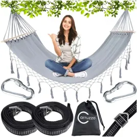 hamak-ogrodowy-z-poprzeczka-ibiza-fredzle-duzy-tasmy-mocujace-gratis