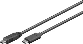 goobay-67989-kabel-usb-usb-2-0-05-m-mini-usb-b-usb-c-czarny