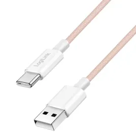 logilink-cu0324-kabel-usb-usb-2-0-1-m-usb-a-usb-c-rozowy