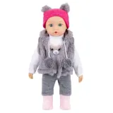 kinderplay-lalka-interaktywna-bobas-mowi-ubranka-prezent-dla-dzieci-dziecka-stan-nowy