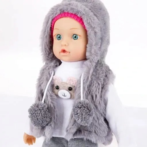 kinderplay-lalka-interaktywna-bobas-mowi-ubranka-prezent-dla-dzieci-dziecka-stan-nowy