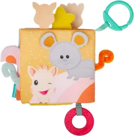 ksiazeczka-sensoryczna-dla-niemowlat-zyrafa-z-aktywnosciami