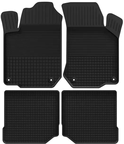 VW GOLF 4 IV / VW BORA dywaniki gumowe KORYTKO 2cm + STOPERY