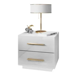 stolik-nocny-lina-lux-bialy-z-blatem-w-polysku-led-uchwyty-zloty-mat