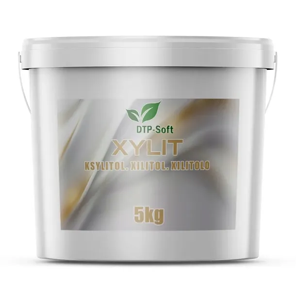 5kg KSYLITOL Xylitol czysty naturalny słodzik Wiaderko 5 kg