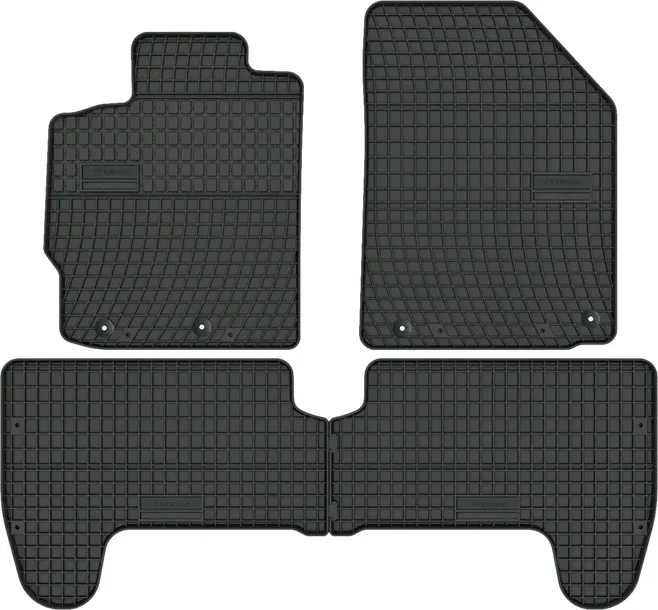 TOYOTA YARIS II (2005-2011) SOLIDNE dywaniki gumowe NA WYMIAR + STOPERY